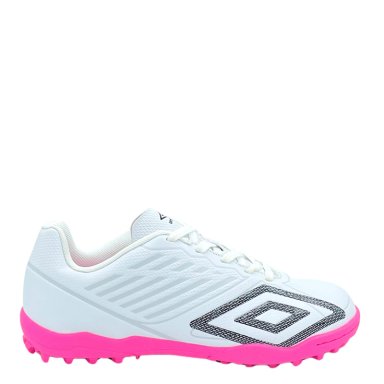 ZAPATILLAS NIÑO UMBRO FÚTBOL PASTO SINTÉTICO BLANCO VELOCITA DECIMA LEAGUE TF JR