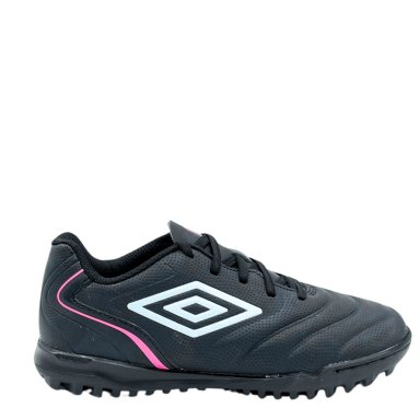 ZAPATILLAS NIÑO UMBRO FÚTBOL PASTO SINTÉTICO NEGRO TOCCO V LEAGUE TF JR