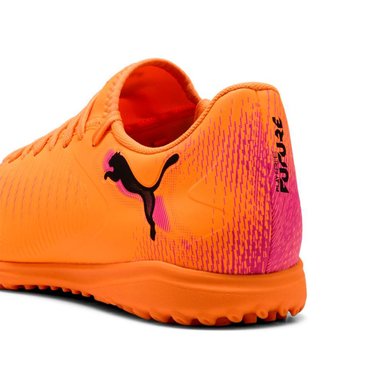 ZAPATILLAS HOMBRE PUMA FÚTBOL PASTO SINTÉTICO NARANJO FUTURE 8 PLAY TT - 3