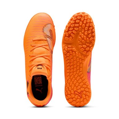 ZAPATILLAS HOMBRE PUMA FÚTBOL PASTO SINTÉTICO NARANJO FUTURE 8 PLAY TT - 4