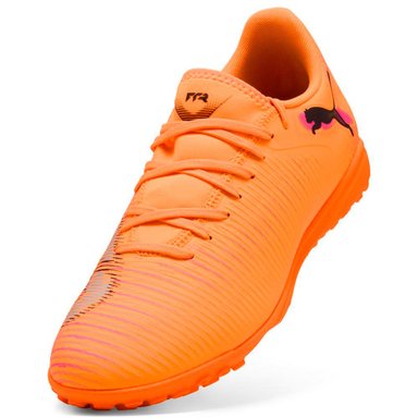 ZAPATILLAS HOMBRE PUMA FÚTBOL PASTO SINTÉTICO NARANJO FUTURE 8 PLAY TT - 6