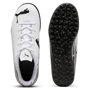 ZAPATILLAS NIÑO PUMA FÚTBOL PASTO SINTÉTICO BLANCO ATTACANTO II TT - 3