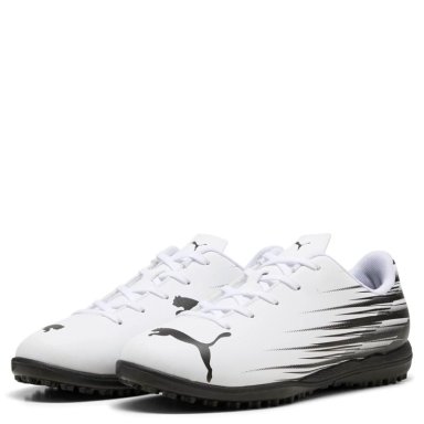 ZAPATILLAS NIÑO PUMA FÚTBOL PASTO SINTÉTICO BLANCO ATTACANTO II TT - 2