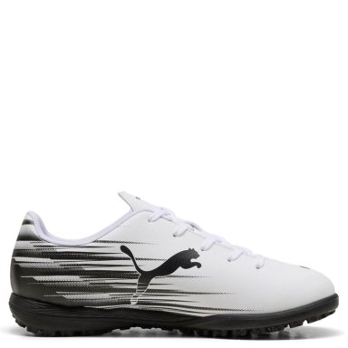 ZAPATILLAS NIÑO PUMA FÚTBOL PASTO SINTÉTICO BLANCO ATTACANTO II TT