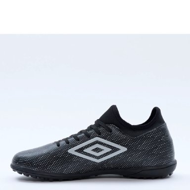 ZAPATILLAS HOMBRE UMBRO FÚTBOL PASTO SINTÉTICO NEGRO VELOCE LT IV TF - 3