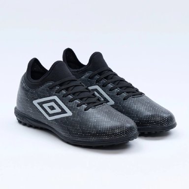 ZAPATILLAS HOMBRE UMBRO FÚTBOL PASTO SINTÉTICO NEGRO VELOCE LT IV TF - 5