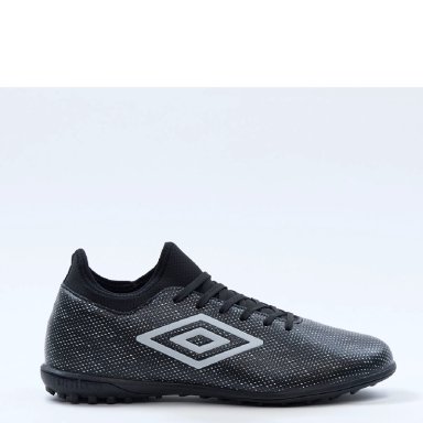 ZAPATILLAS HOMBRE UMBRO FÚTBOL PASTO SINTÉTICO NEGRO VELOCE LT IV TF