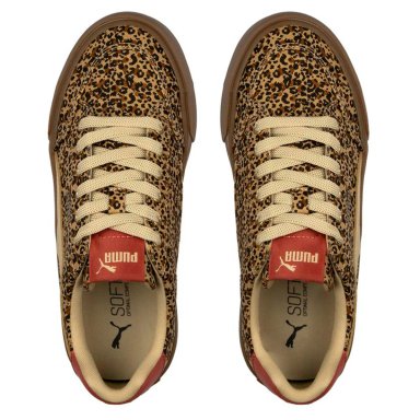 ZAPATILLA MUJER PUMA JOGGING MARRÓN COURT CLASSIC VULC FS PLATFORM ANIMAL WNS - 4