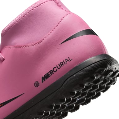 ZAPATILLAS HOMBRE NIKE FUTBOL INDOOR ROSADO SUPERFLY 10 CLUB TF - 5