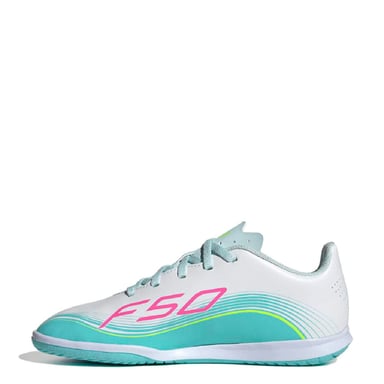 ZAPATILLAS NIÑO ADIDAS FÚTBOL INDOOR BLANCO F50 MESSI CLUB0 - 3