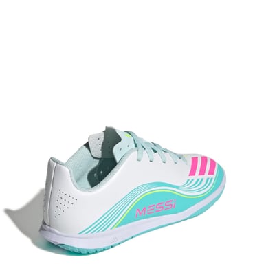 ZAPATILLAS NIÑO ADIDAS FÚTBOL INDOOR BLANCO F50 MESSI CLUB0 - 5