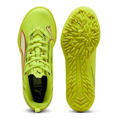 ZAPATILLAS NIÑO PUMA FÚTBOL PASTO SINTÉTICO AMARILLO ULTRA 6 PLAY TT JR - 4
