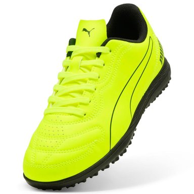 ZAPATILLAS NIÑO PUMA FÚTBOL PASTO SINTÉTICO AMARILLO CLASSICO TT - 5