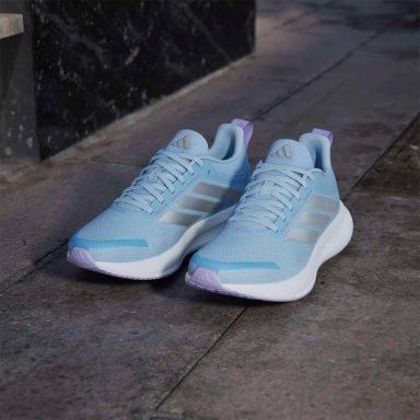 ZAPATILLAS MUJER ADIDAS RUNNING AZUL RUNBLAZE - 2