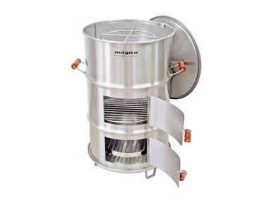 CILINDRO MÁGICO PARRILLERO INOXIDABLE GRANDE 55GL - 2