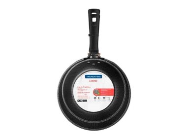 JUEGO DE SARTÉNES TRAMONTINA 2 PIEZAS ALUMINIO ROJO 20 Y 24 CM - 4