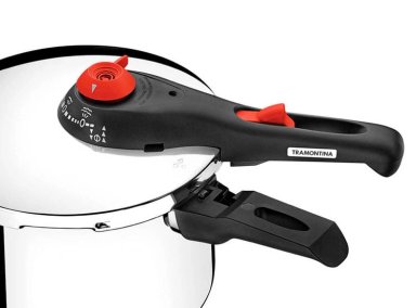 OLLA A PRESIÓN TRAMONTINA ACERO INOXIDABLE 6 LT. - 2