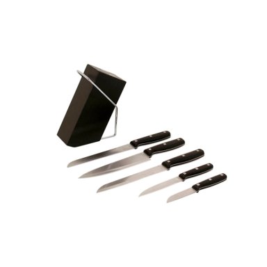 SET DE CUCHILLOS MAGEFESA NEGRO BLADE - 2