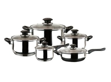 JUEGO DE OLLAS MAGEFESA FAMILY ACERO 10 PIEZAS