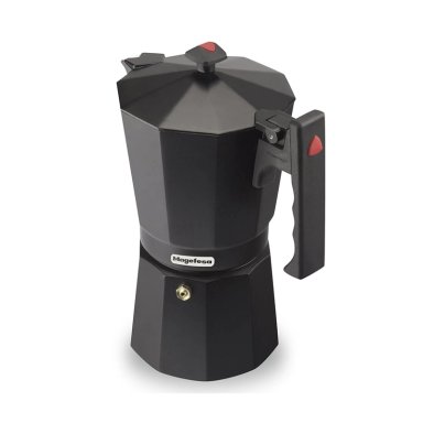 CAFETERA MAGEFESA 300 ML NEGRO ALUMINIO 3 PIEZAS COLOMBIA - 2