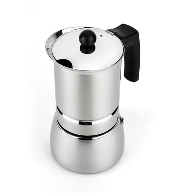 CAFETERA MAGEFESA 300 ML PLATA 3 PIEZAS GENOVA - 3