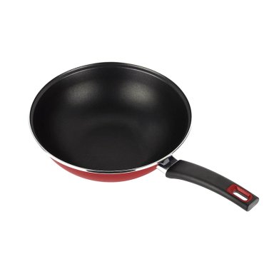 WOK MAGEFESA CORAL ACERO VITRIFICADO ROJO 30 CM - 2