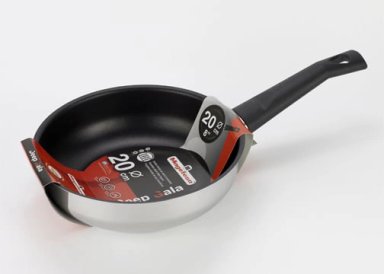 SARTÉN MAGEFESA DEEP GALA ACERO INOXIDABLE PLATEADO 24 CM