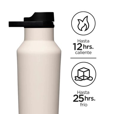 BOTELLA CORKCICLE SPORT CANTEEN LATTE 890 ML - 4