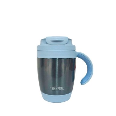 TAZA THERMOS TÉRMICA ACERO CELESTE