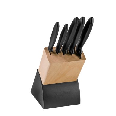 CUCHILLO COCINA TRAMONTINA PLENUS NEGRO