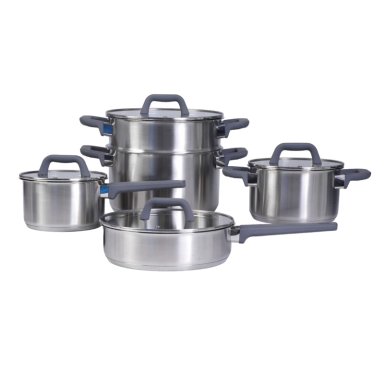 JUEGO DE OLLAS OSTER BEAUFORD PLATA