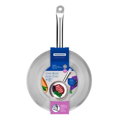 SARTÉN TRAMONTINA PROFESSIONAL ACERO INOXIDABLE PLATEADO - 2