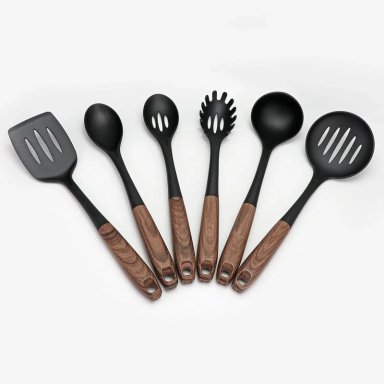 SET UTENSILIOS RIPLEY HOME 6 PIEZAS NEGRO