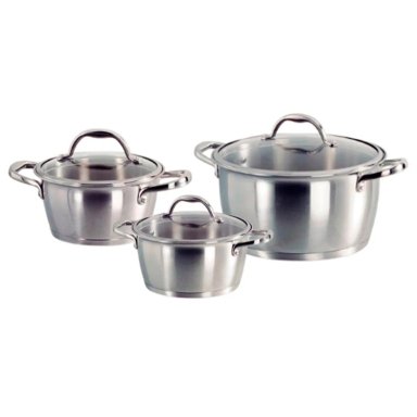 JUEGO DE OLLAS TRAMONTINA 9.0 PIEZAS 36660/003 T-USA PLATEADO - 3