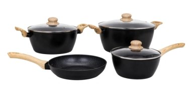 JUEGO DE OLLAS LOVEN 7 PIEZAS METAL - 3