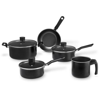 JUEGO DE OLLAS BRINOX EBONY 5.0 PIEZAS NEGRO - 2