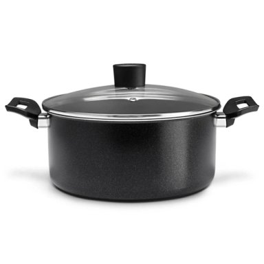 JUEGO DE OLLAS BRINOX EBONY 5.0 PIEZAS NEGRO - 6
