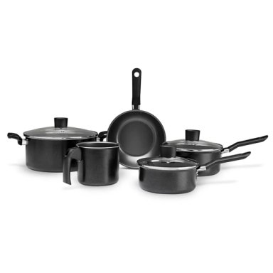 JUEGO DE OLLAS BRINOX EBONY 5.0 PIEZAS NEGRO - 8
