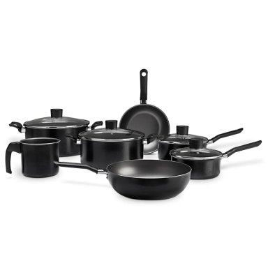 JUEGO DE OLLAS BRINOX EBONY 11.0 PIEZAS NEGRO - 7