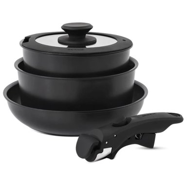 JUEGO DE OLLAS BRINOX FIT 10.0 PIEZAS NEGRO - 3