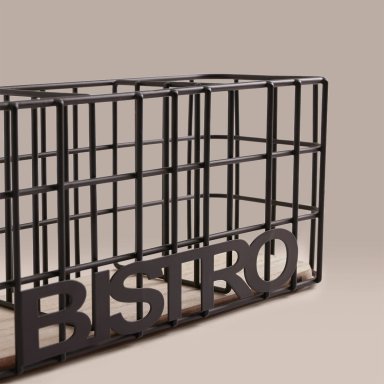 ORGANIZADOR RIPLEY HOME UTENSILIOS BLACK - 4