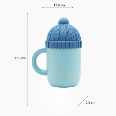MUG ASOBU HAPPY HAT AZUL - 4