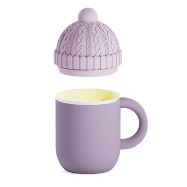 MUG ASOBU HAPPY HAT MORADO - 3