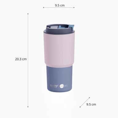 MUG PICK ME UP ASOBU ROSADO - 3