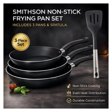 SARTÉN OSTER SMITHSON ALUMINIO PRENSADO NEGRA - 10