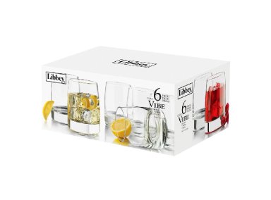 VASO LIBBEY VIBE TRANSPARENTE 355 ML