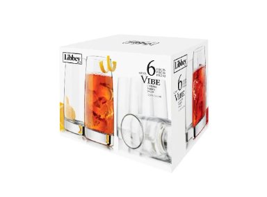 VASO LIBBEY VIBE TRANSPARENTE 518 ML