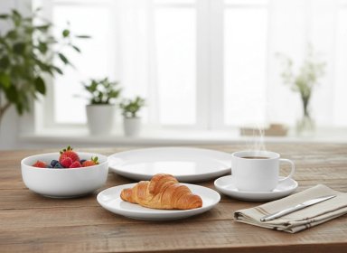 VAJILLA RIPLEY HOME SET ALBA PORCELANA 20 PIEZAS - 2