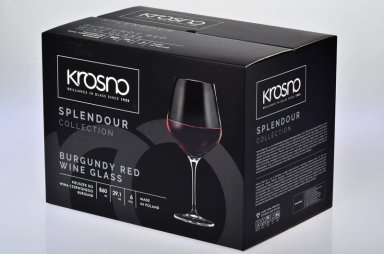 SET 6 COPAS RIPLEY HOME VINO SPLENDOUR VIDRIO MULTICOLOR 860 ML - 4