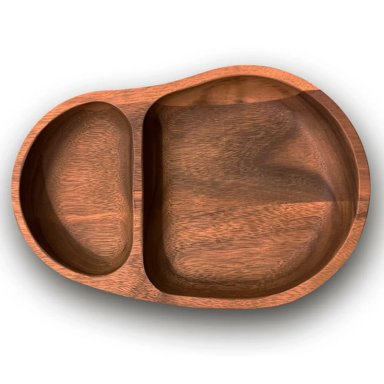 BANDEJA RIPLEY HOME ACACIA CHIP AND DIP SHAPE